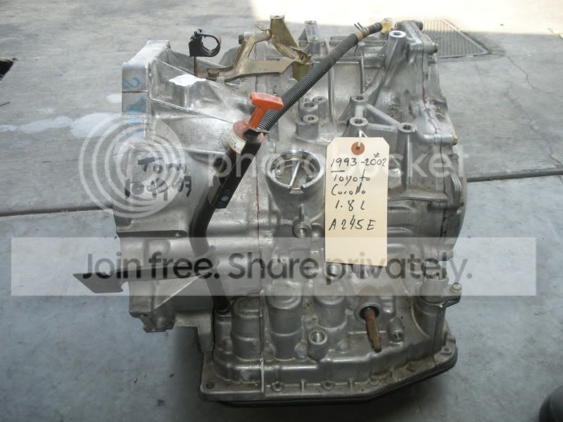 Change Transmission Oil Toyota Corolla 1996